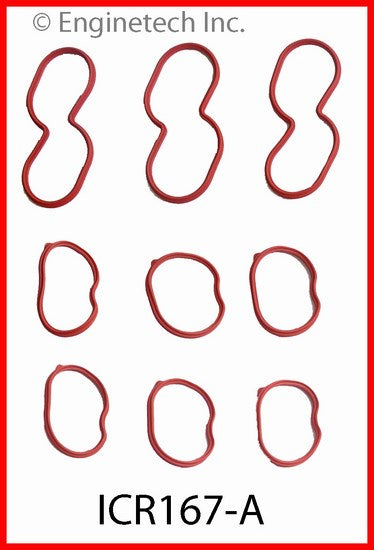 Enginetech ICR167-A Engine Intake Manifold Gasket for Dodge and Chrysler Vehicles