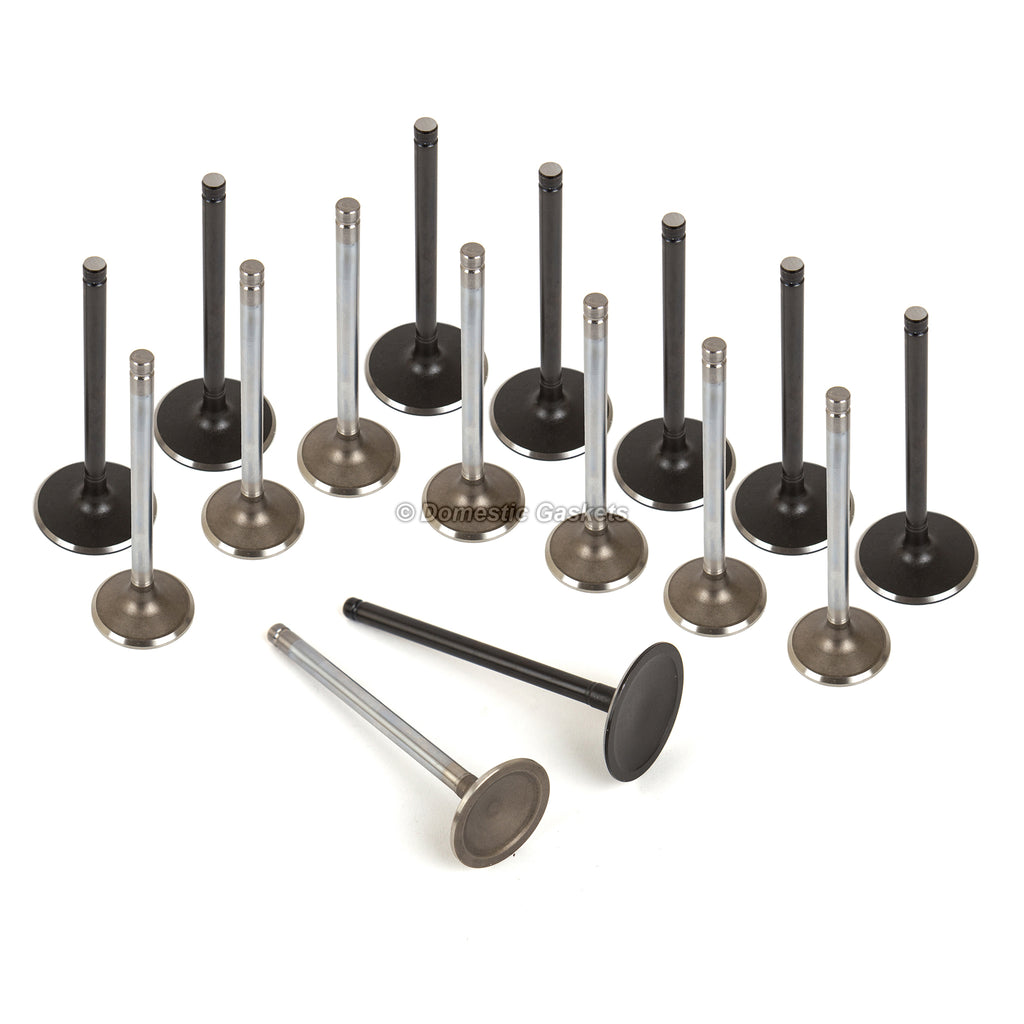 Full Gasket Set Intake Exhaust Valves Fit 04-07 GMC Buick Chevrolet 4.8 5.3