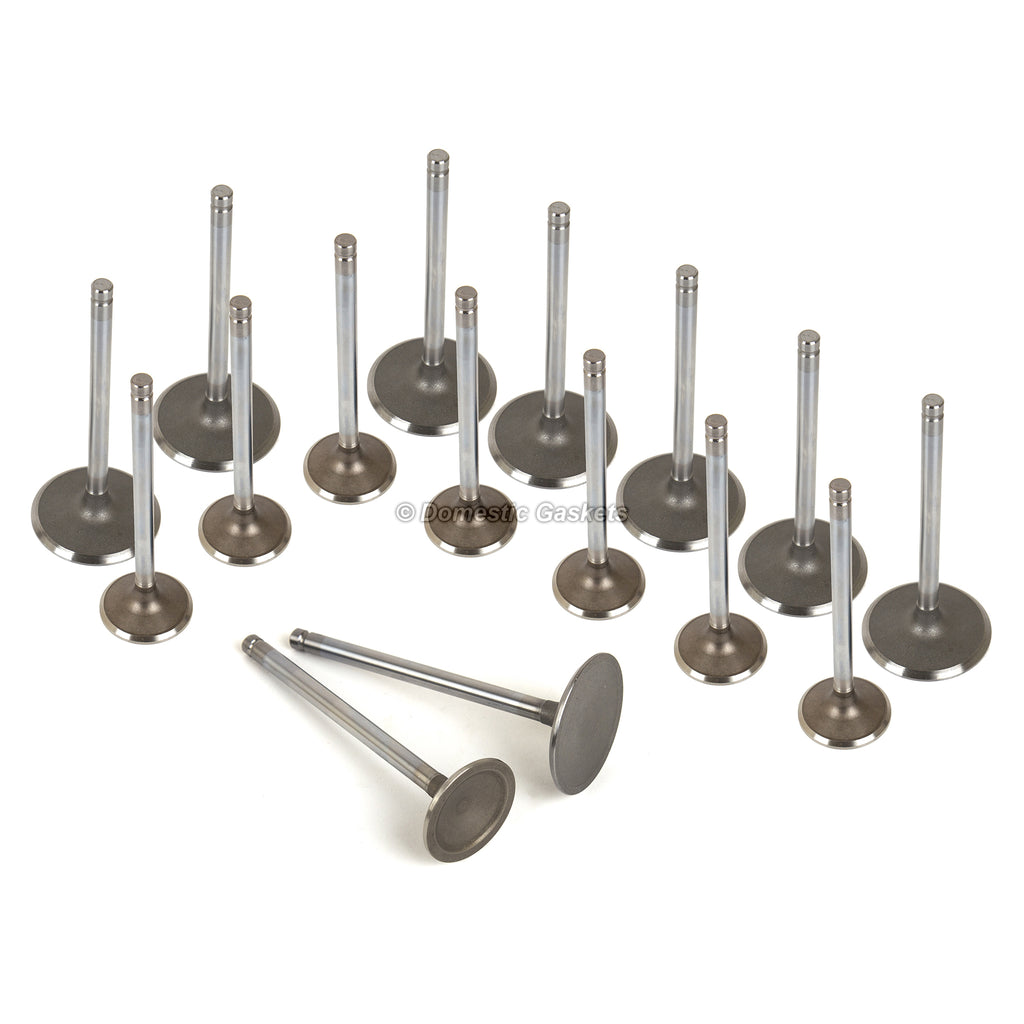 Full Gasket Set Intake Exhaust Valves Fit 04-14 GMC Chevrolet Buick 4.8 5.3