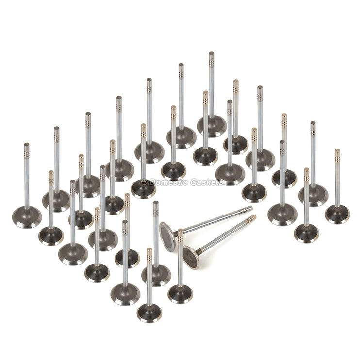 Intake Exhaust Valves Fit 11-14 Mustang GT Ford F-150 5.0 DOHC VIN F