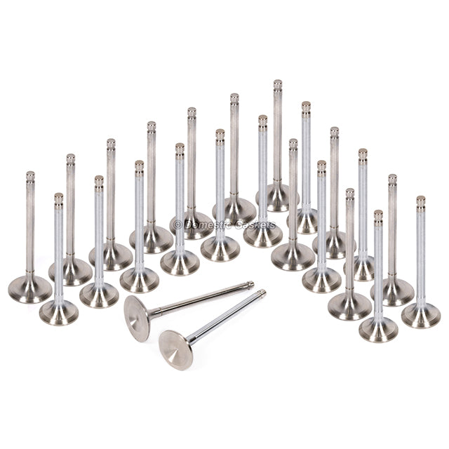 Head Gasket Set Intake Exhaust Valves Fit 94-96 Mitsubishi Montero SR 3.5L 6G74