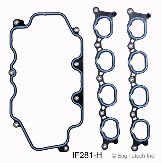 Enginetech IF281-H Engine Intake Manifold Gasket for Ford and Mercury Vehicles