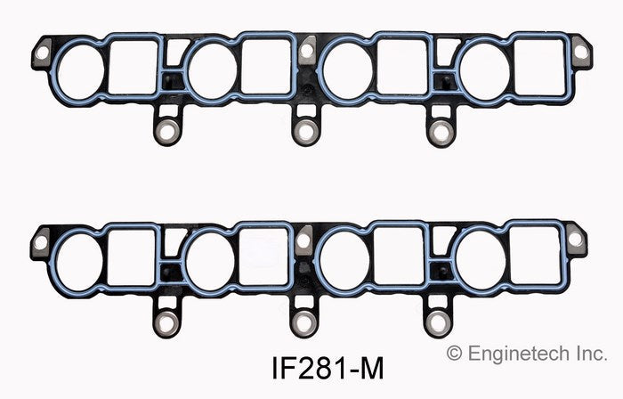 Enginetech Fuel Injection Plenum Gasket for Ford Lincoln Mark VIII (Part #IF281-M)