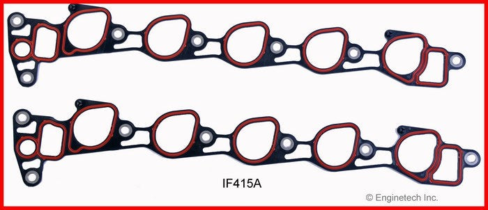 Enginetech IF415A Engine Intake Manifold Gasket for Ford E-Series and F-Series Trucks
