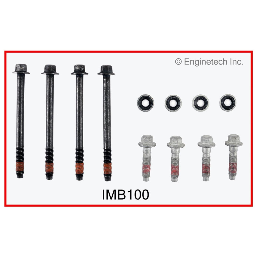 Enginetech IMB100 Engine Intake Manifold Bolt Set for GMC and Chevrolet Vehicles