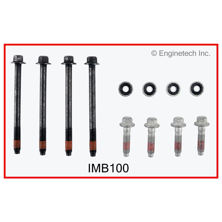 Enginetech IMB100 Engine Intake Manifold Bolt Set for GMC and Chevrolet Vehicles