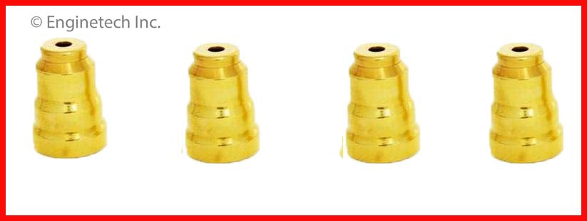 Enginetech Fuel Injector Sleeve Set for Ford E-350 Econoline and Club Wagon (Part #INJ26-4)