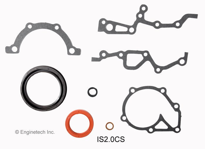 Enginetech Engine Lower End Gasket Set for Isuzu Cars and Trucks (Part #IS2.0CS)