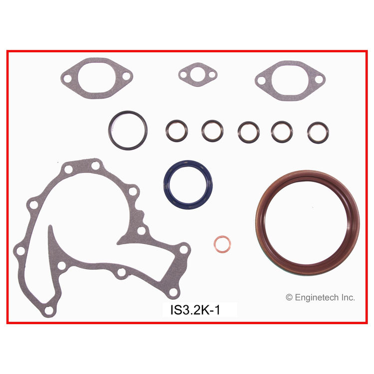 Enginetech Engine Full Gasket Set for Isuzu Cars and Trucks – Part Number IS3.2K-1