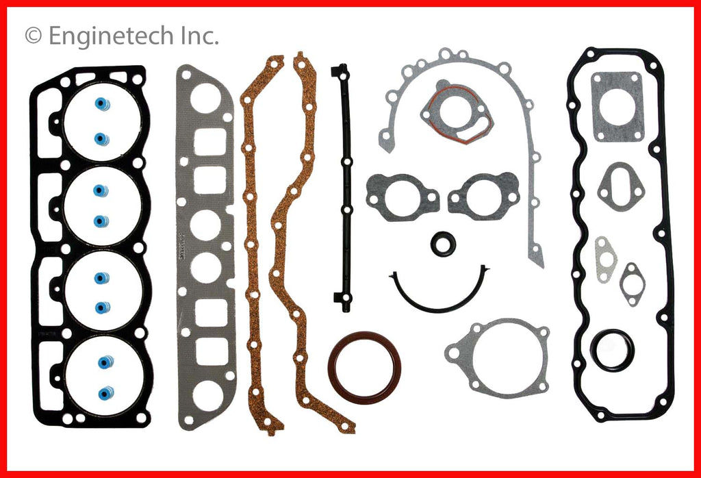 Enginetech J150-75 Engine Full Gasket Set for Jeep and Eagle Models