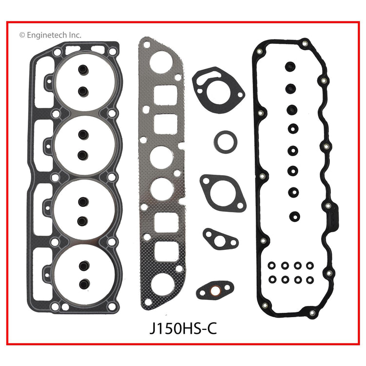 Enginetech J150HS-CWB Engine Cylinder Head Gasket Set for Jeep and Dodge Dakota