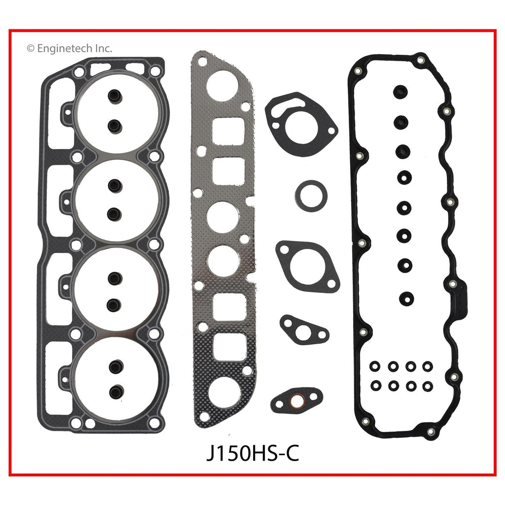 Enginetech J150HS-C Engine Cylinder Head Gasket Set for Jeep and Dodge Dakota