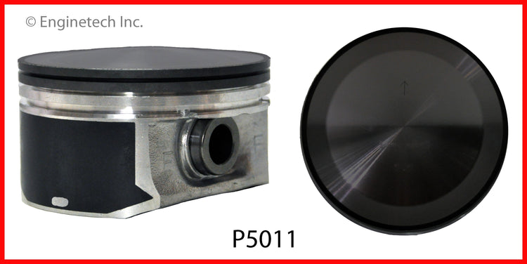 Enginetech K5011(1).75 Engine Single Piston Kit with Separate Ring Stack for Dodge and Chrysler Vehicles
