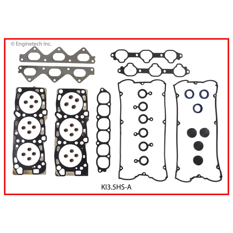 Enginetech KI3.5HS-A Engine Cylinder Head Gasket Set for Kia Sedona & Sorento