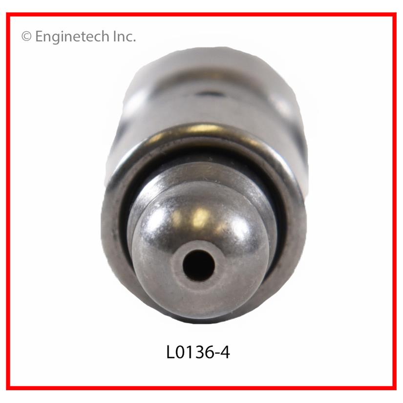 Enginetech L0136-4 Engine Valve Lifter 4 Pack for Chevrolet and Buick Models