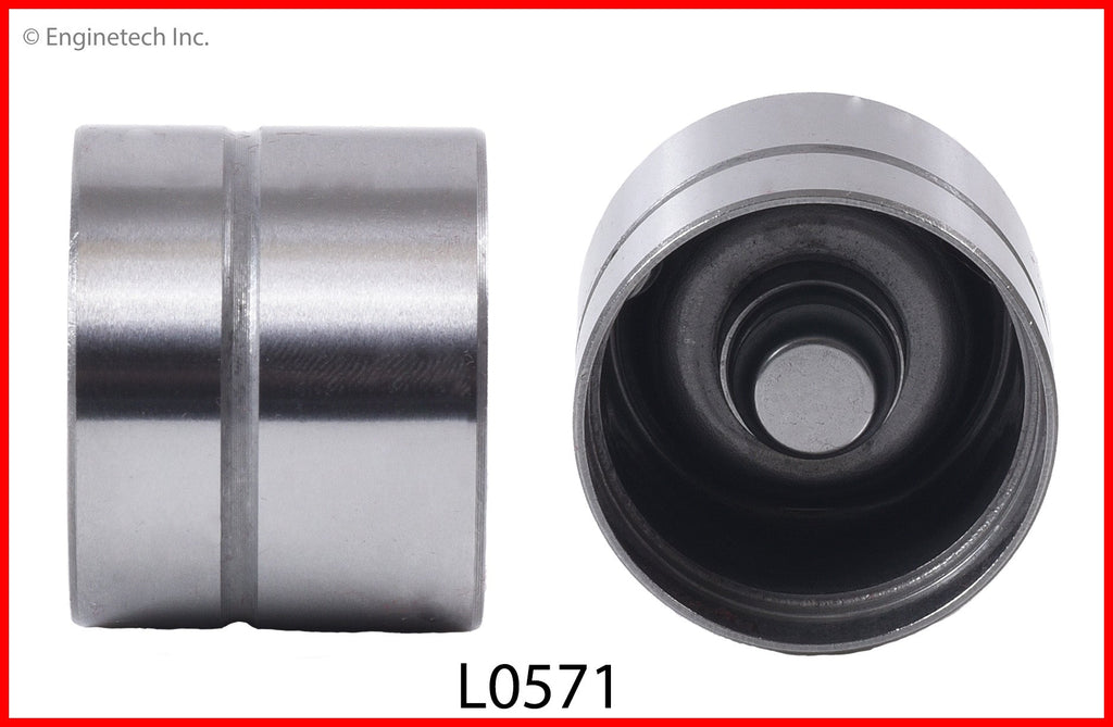 Enginetech Engine Valve Lifter Set for Isuzu Amigo and Rodeo – Part L0571-4, 4 Pack
