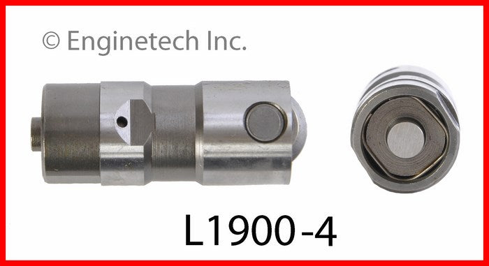 Enginetech L1900-4 Engine Valve Lifter 4 Pack for Saturn SC1 and SL Models