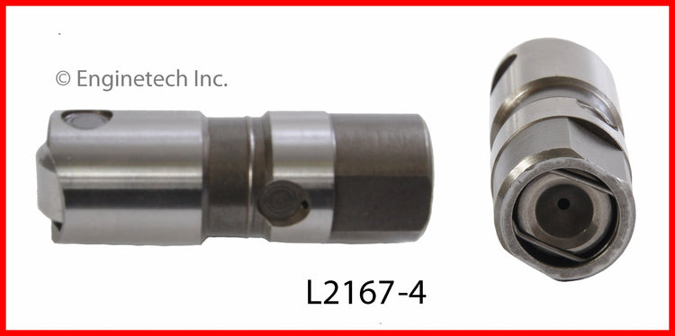 Enginetech L2167-16 Engine Valve Lifter 16 Pack for Chrysler and Dodge Models