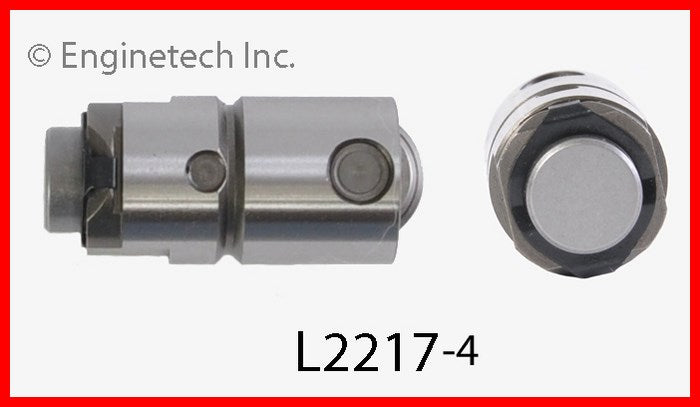 Enginetech L2217-4 Engine Valve Lifter 4 Pack for Ford Vehicles