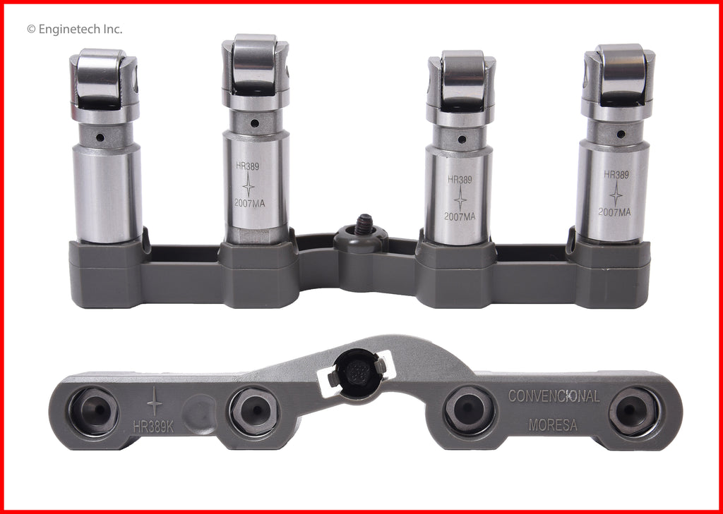 Enginetech Engine Valve Lifter 4 Pack for 2012-2013 Chrysler and Dodge Models