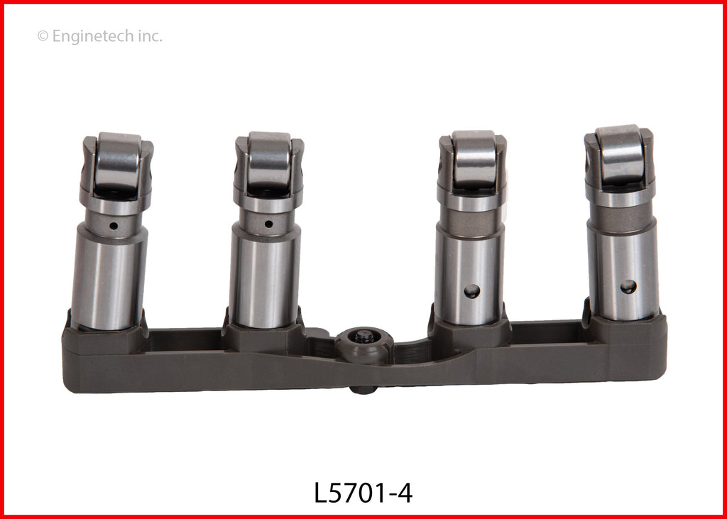 Enginetech Engine Valve Lifter 4 Pack for Chrysler, Dodge, Jeep Models