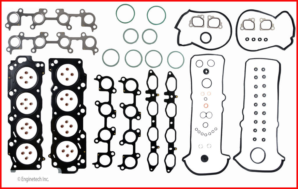Enginetech LX4.0HS-BWB Engine Cylinder Head Gasket Set for Lexus Cars and Trucks with Head Bolts