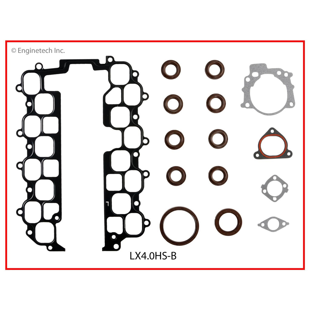 Enginetech LX4.0HS-B Engine Cylinder Head Gasket Set for Lexus Cars and Trucks