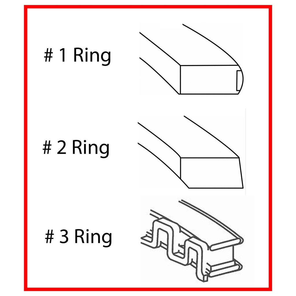 Enginetech M40026-030 Engine Premium Piston Ring Complete Set for 1996 Ford Models