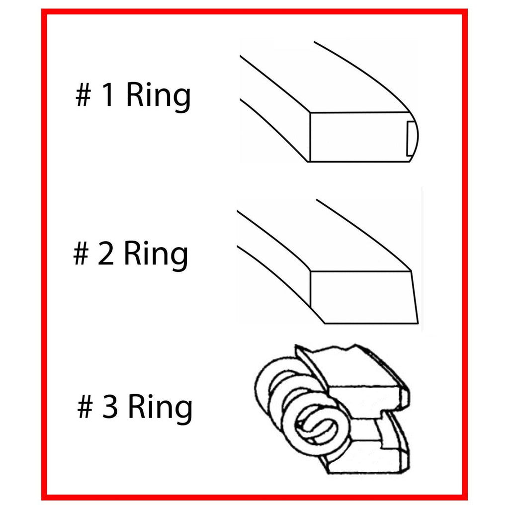 Enginetech M41118-020 Engine Premium Piston Ring Complete Set