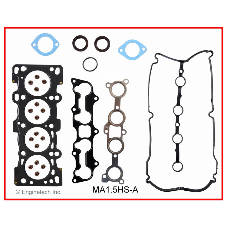 Enginetech MA1.5HS-A Engine Cylinder Head Gasket Set for Mazda Protege