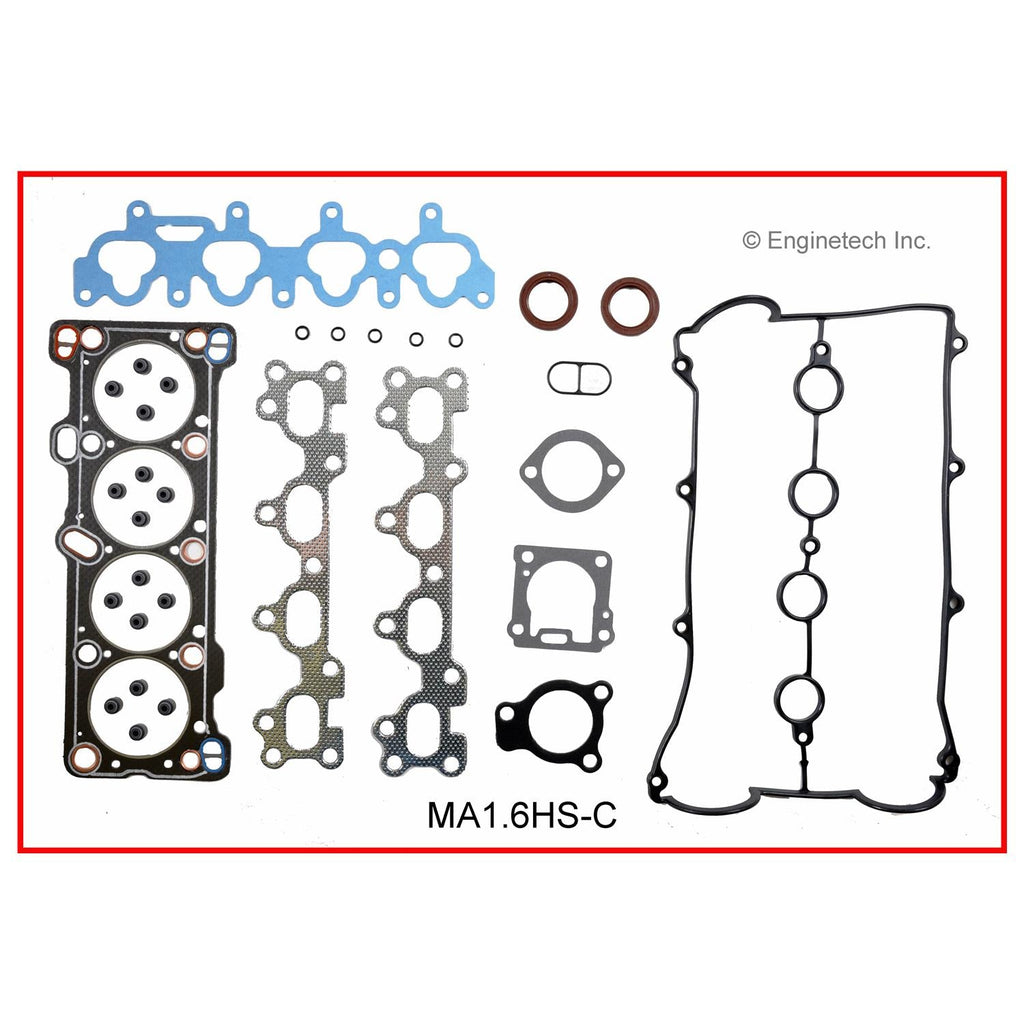 Enginetech MA1.6HS-C Engine Cylinder Head Gasket Set for Mazda and Mercury Vehicles
