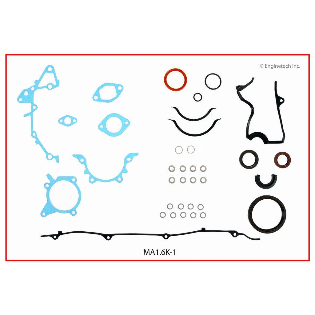 Enginetech MA1.6K-1 Engine Full Gasket Set for Mazda and Mercury Vehicles