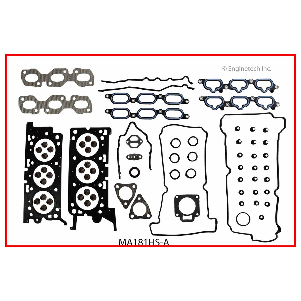 Enginetech MA181HS-A Engine Cylinder Head Gasket Set for Mazda MPV (2002-2006)