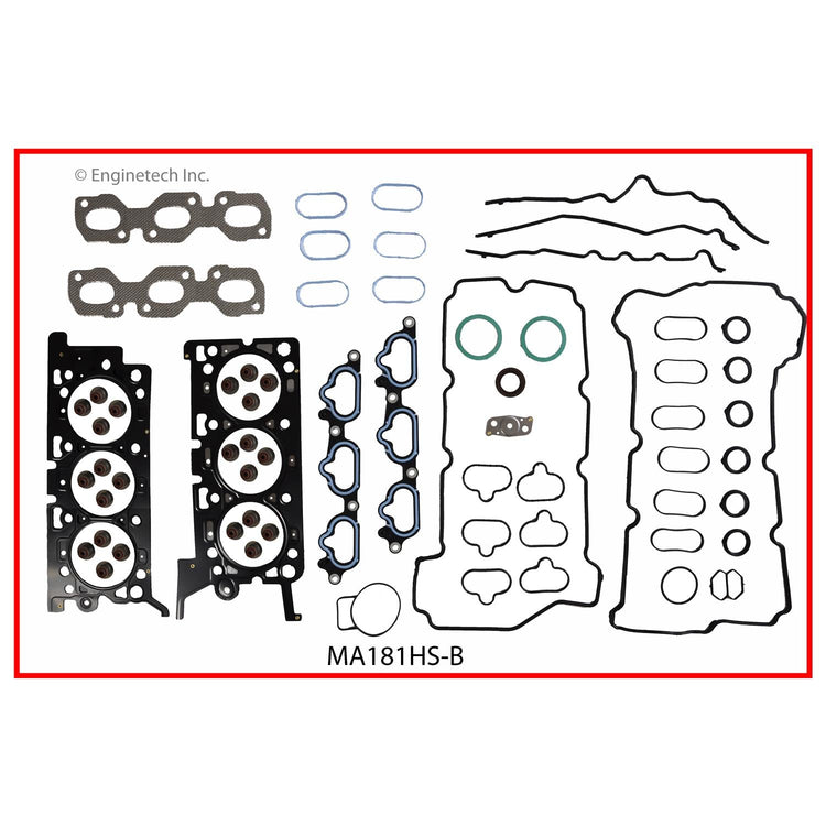 Enginetech MA181HS-BWB Engine Cylinder Head Gasket Set for Mazda 6 (2003-2008)