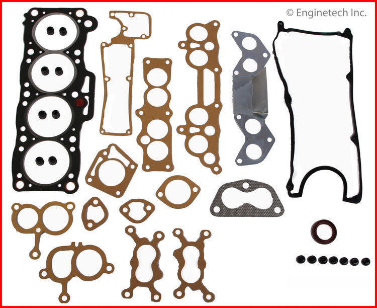 Enginetech MA2.0HS-E Engine Cylinder Head Gasket Set for Mazda B2000 (1986-1987)