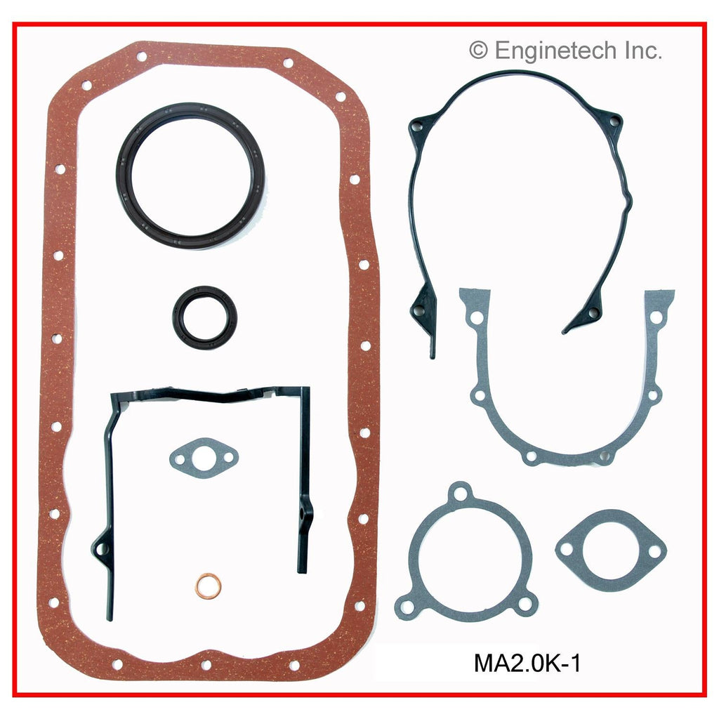 Enginetech MA2.0K-1 Engine Full Gasket Set for Mazda 626 (1983-1987)