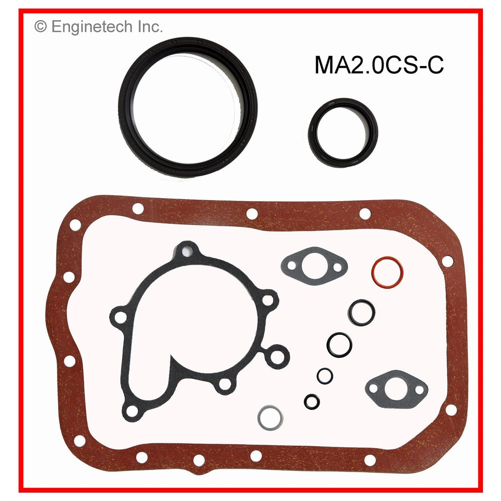 Enginetech MA2.0K-4 Engine Full Gasket Set for Mazda 626 and Ford Probe