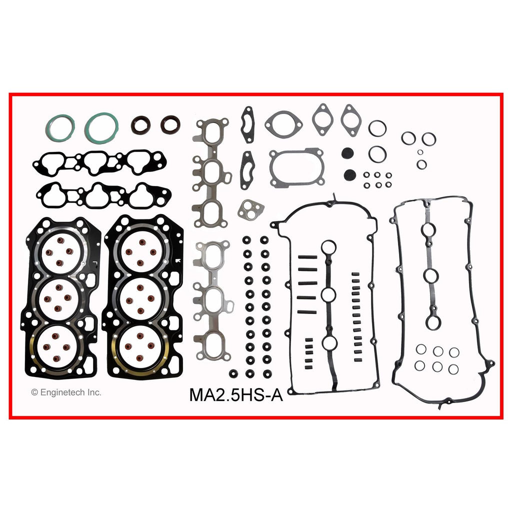 Enginetech MA2.5HS-A Engine Cylinder Head Gasket Set for Mazda 626 (1993-2002)