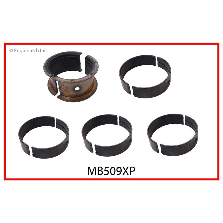 Enginetech MB509XPSTD High Performance Engine Full Crankshaft Main Bearing Set