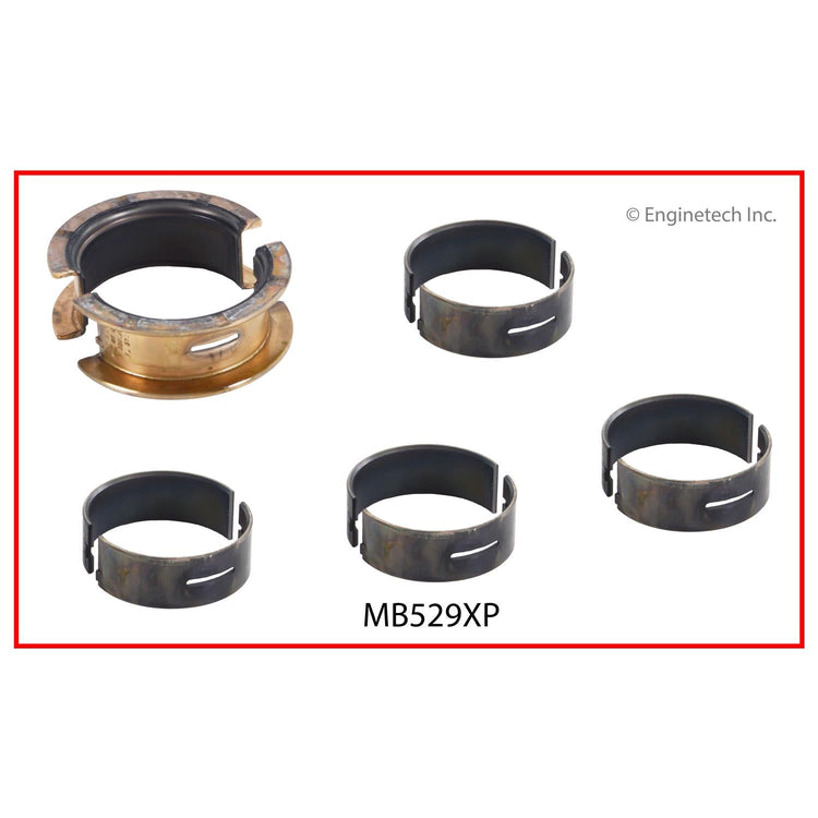Enginetech MB529XPSTD High Performance Engine Full Crankshaft Main Bearing Set