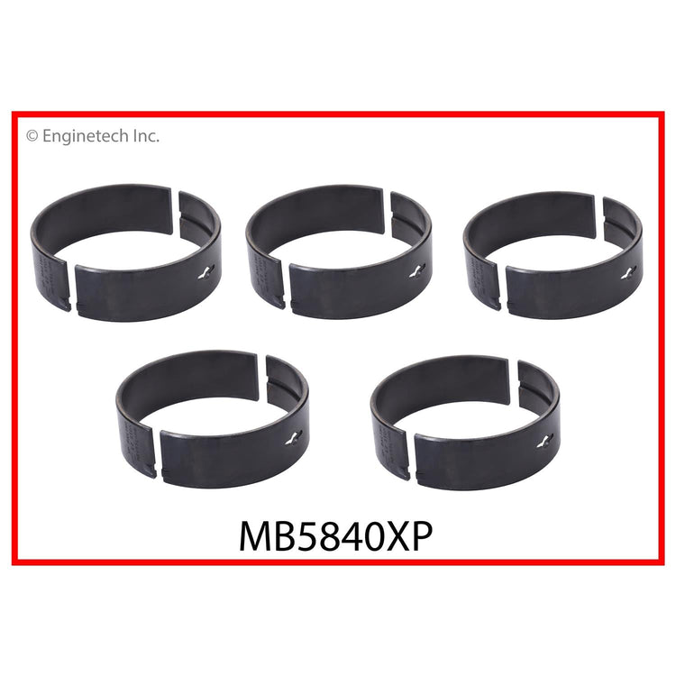 Enginetech MB5840XPSTD High Performance Engine Full Crankshaft Main Bearing Set for Dodge Durango and Ram Trucks