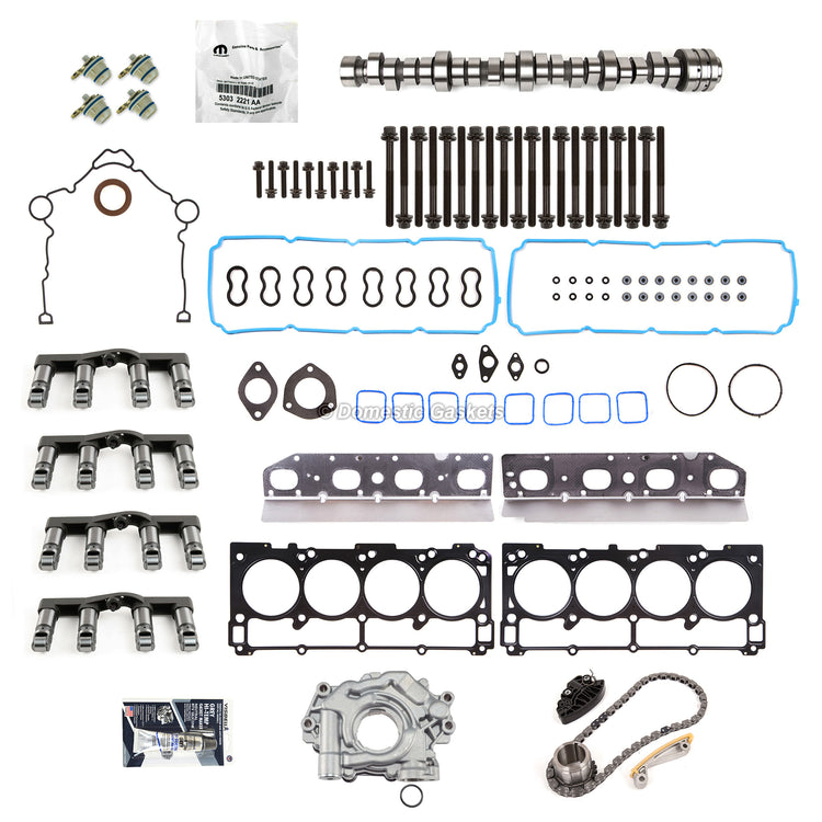 Complete Non-MDS Kit for 09-16 Dodge Ram 1500 Chrysler 5.7L Hemi Engines