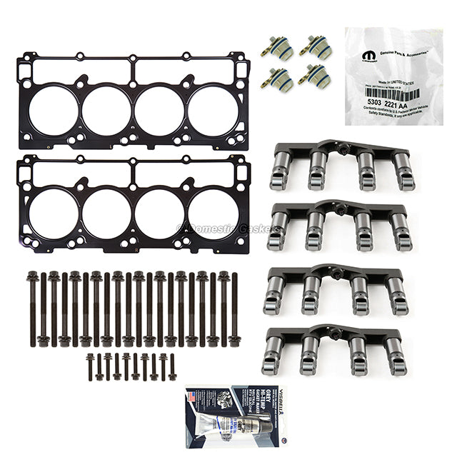 09-14 Dodge Jeep Chrysler 5.7 MDS DELETE KIT lifters head gaskets, bolts, plug