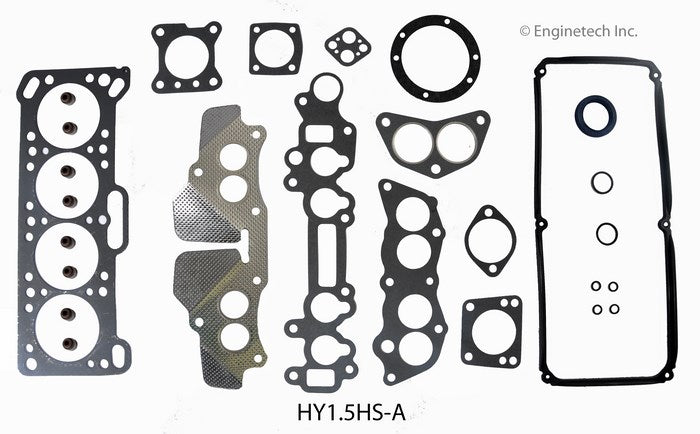Enginetech Mitsubishi MI1.5HS-A Engine Cylinder Head Gasket Set for Dodge and Mitsubishi Vehicles