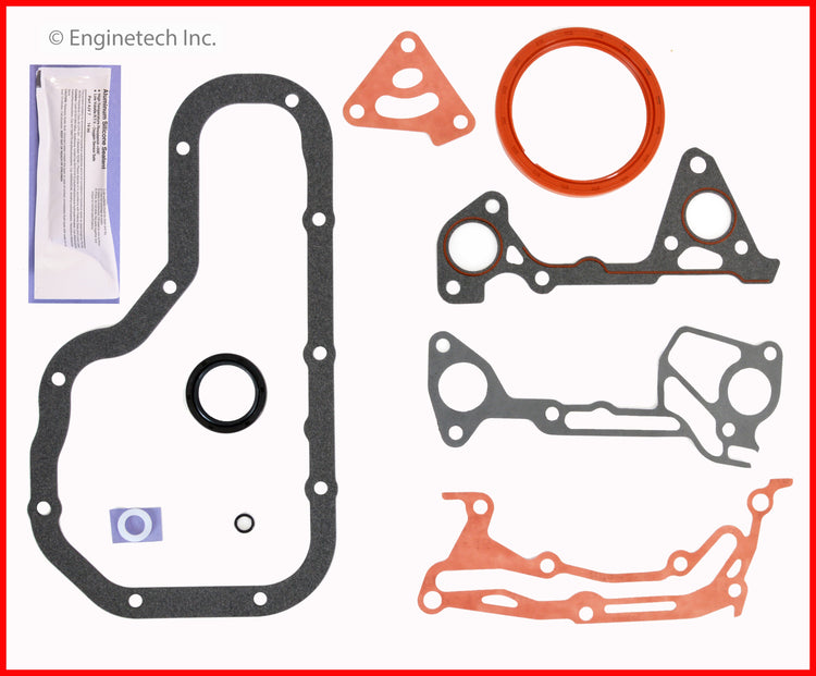 Enginetech Mitsubishi Montero Engine Lower End Gasket Set (Part Number MI3.0CS-E)