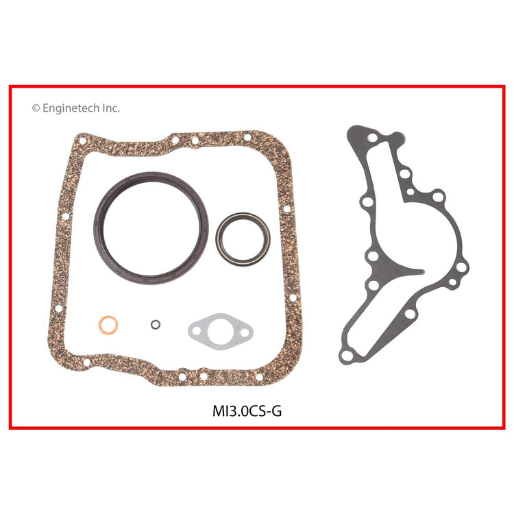Enginetech MI3.0CS-G Engine Lower End Gasket Set for Mitsubishi Outlander