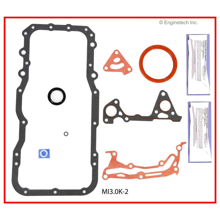 Enginetech Engine Full Gasket Set for Mitsubishi Montero Sport (1997-1998) | Part MI3.0K-2