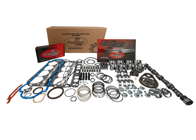 Enginetech MKC454JP Premium Engine Master Rebuild Kit for GMC and Chevrolet Trucks and Cars