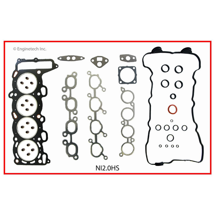 Enginetech NI2.0HS-WB Engine Cylinder Head Gasket Set for Nissan and Infiniti Vehicles