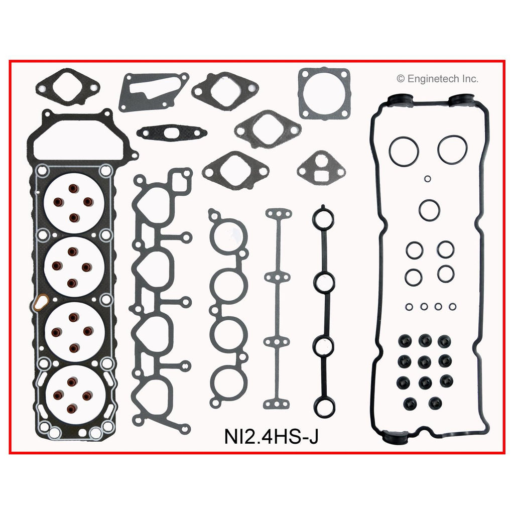 Enginetech Engine Cylinder Head Gasket Set for Nissan Altima (1993-2001) – Part NI2.4HS-J